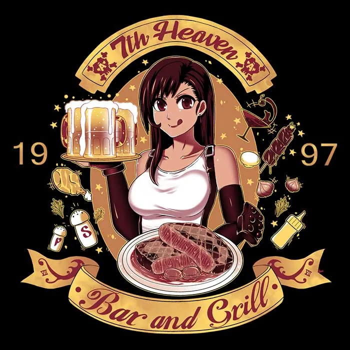 7th Heaven Bar and Grill - Tote Bag