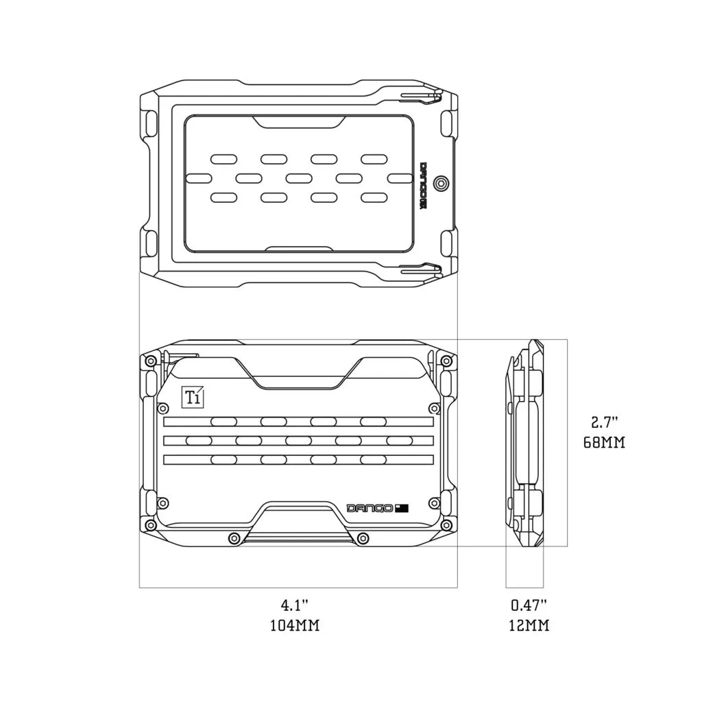 A10 Adapt Titanium Wallet