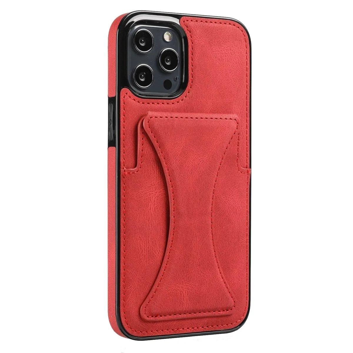 Amare Leather iPhone Case For Series 14-15 With Card Holder