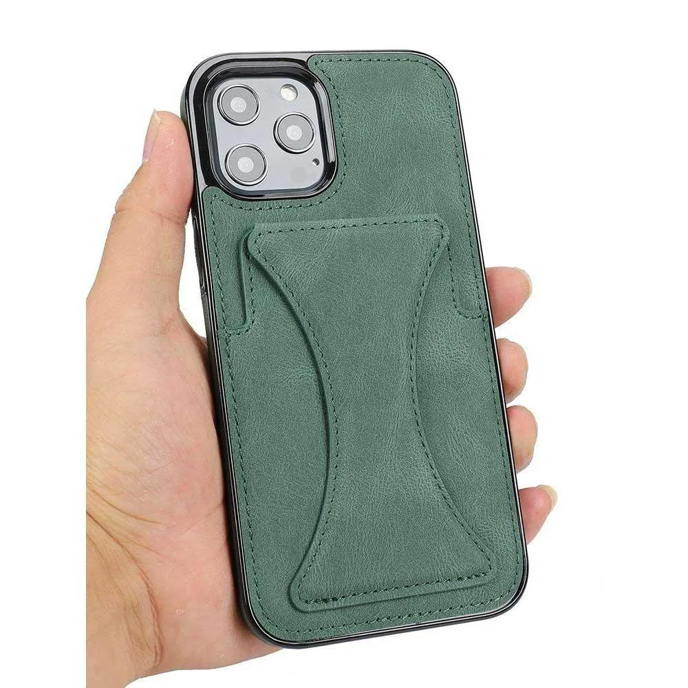 Amare Leather iPhone Case For Series 14-15 With Card Holder