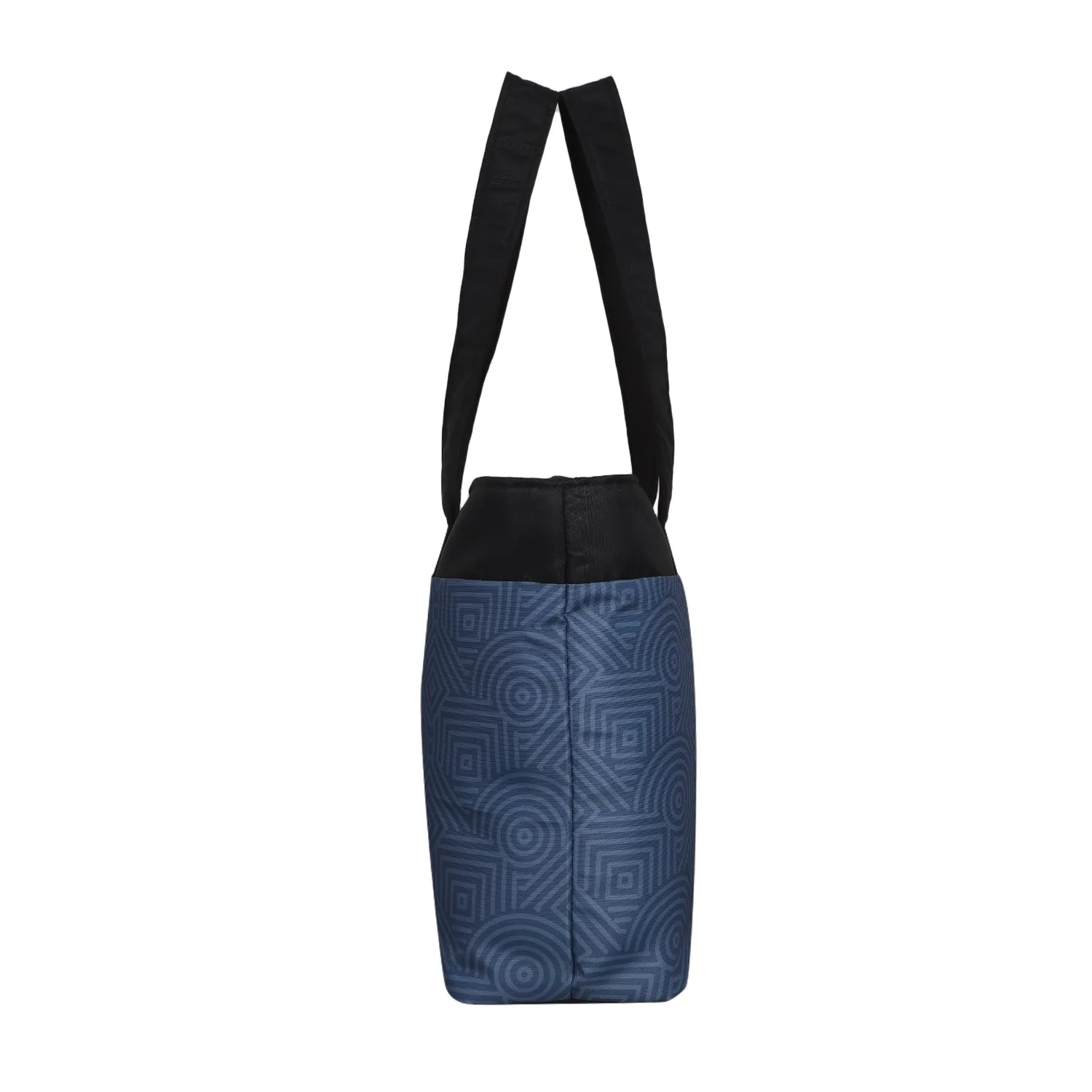 Arctic Fox Lattice Laptop Tote Bag For Women (Dark Denim)