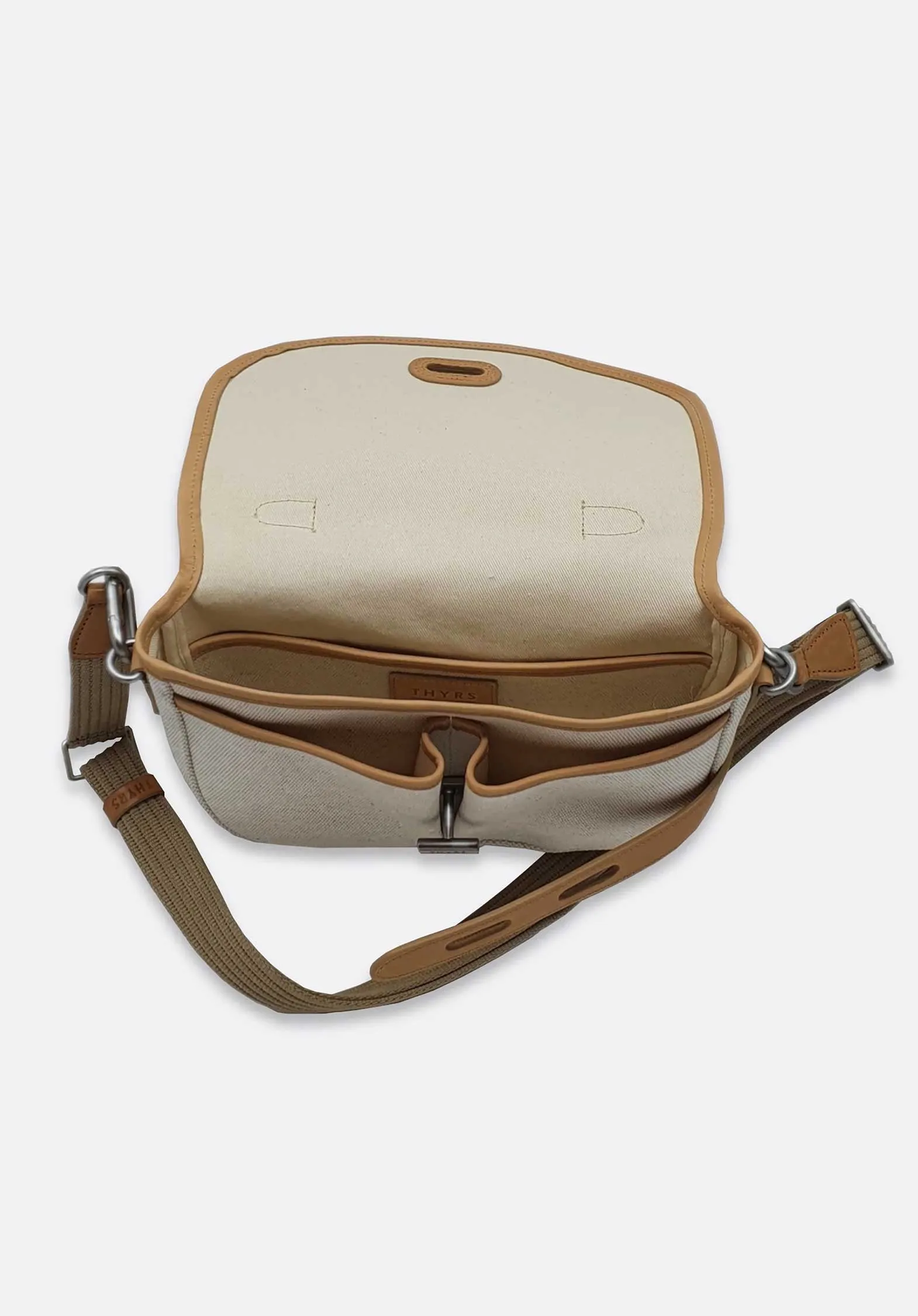 Bag Satchel S Natte Hemp Natte Hemp M Off-White-Natural