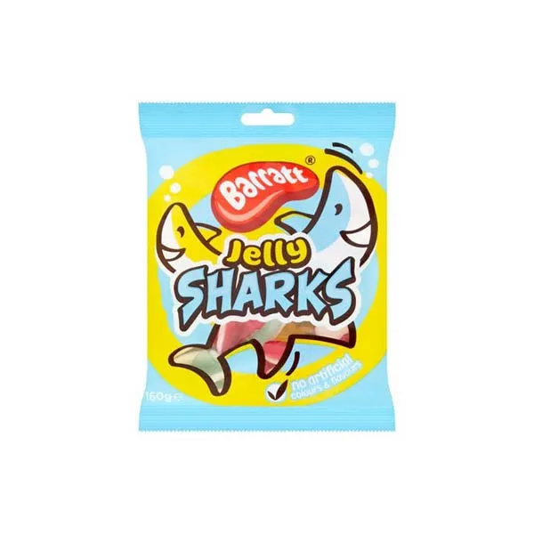 Barratt Jelly Sharks 160g