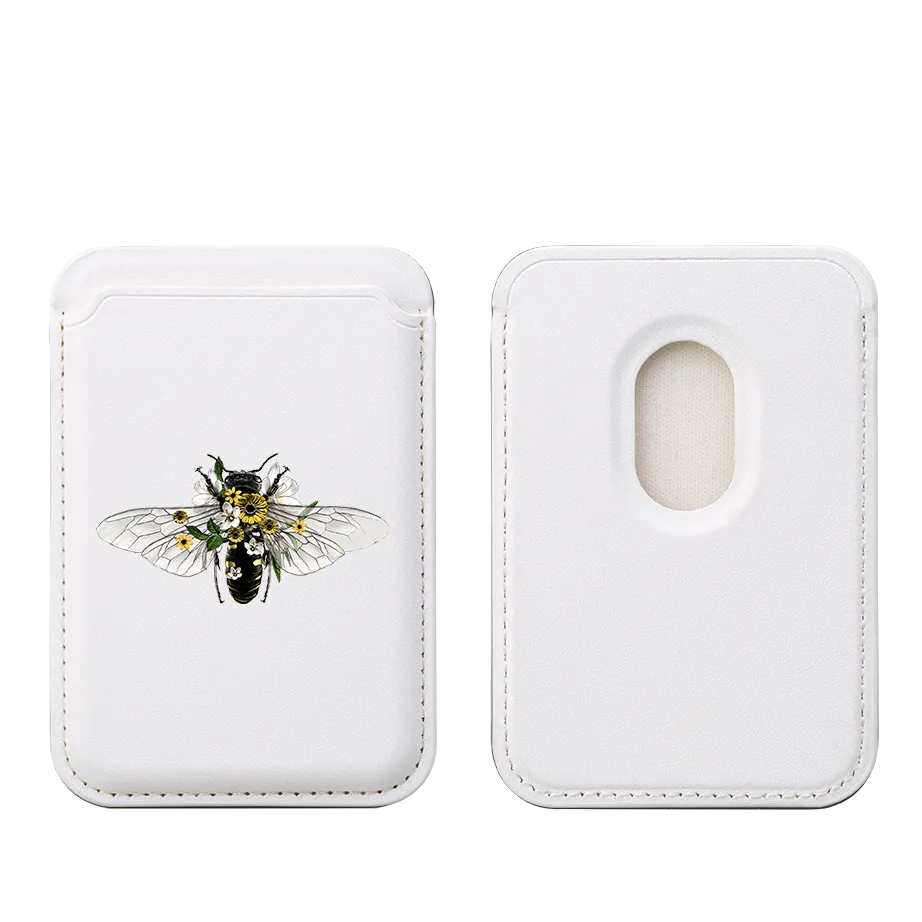 Bee II MagSafe Wallet- White