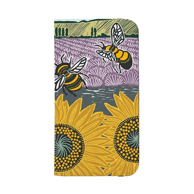 Bees And Sunflowers By Kate heiss