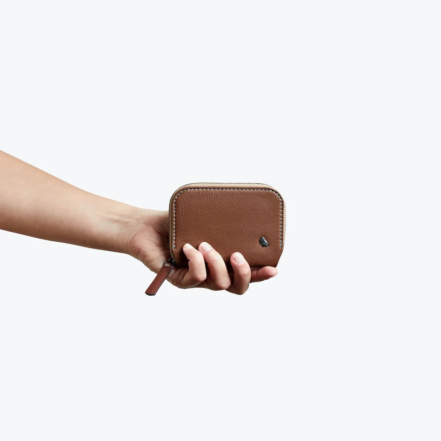 Bellroy Folio Mini | Unisex Leather Zip Wallet, Magnetic Pouch