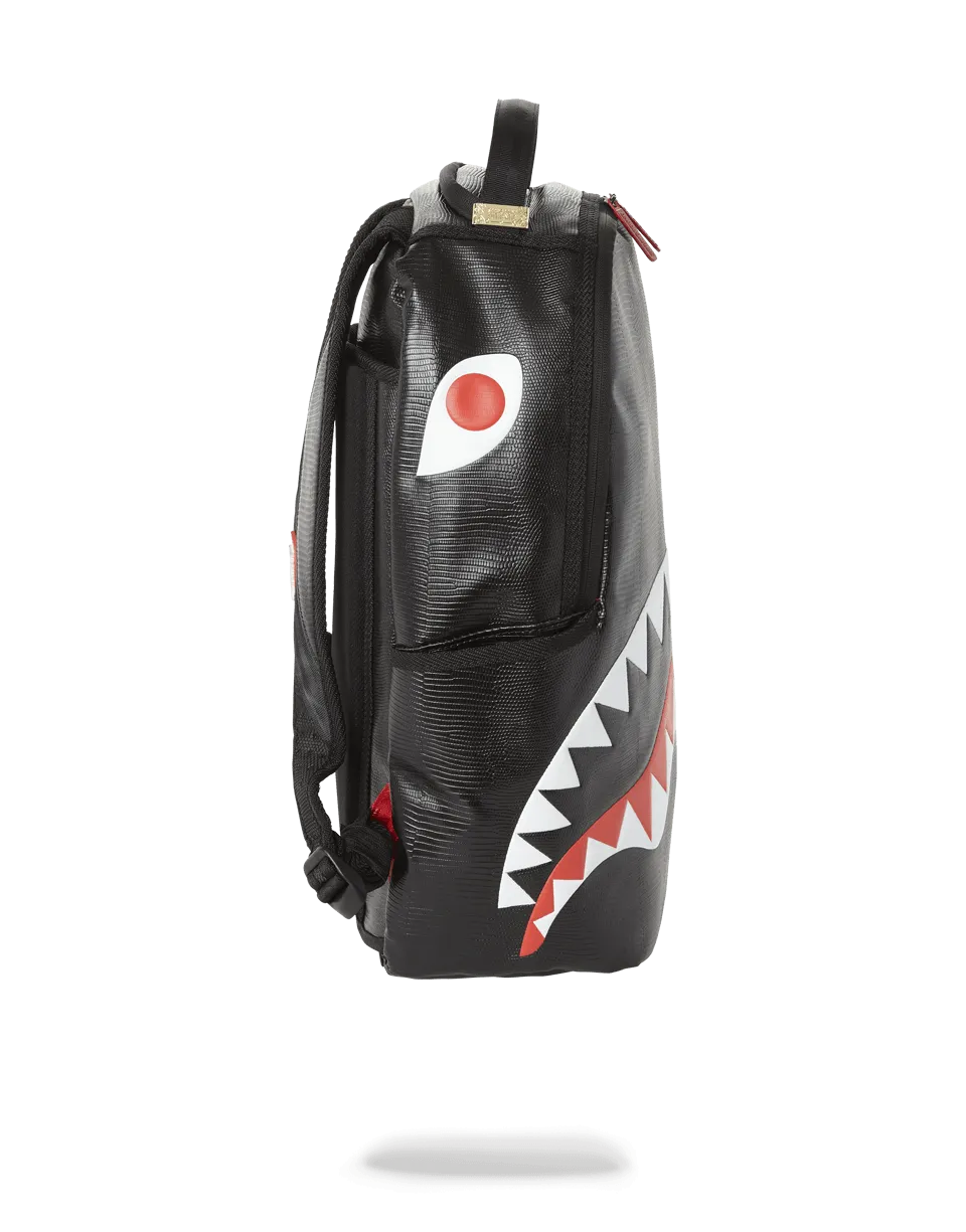 BLACK REPTILE SHARK BACKPACK (ONE OF ONE)