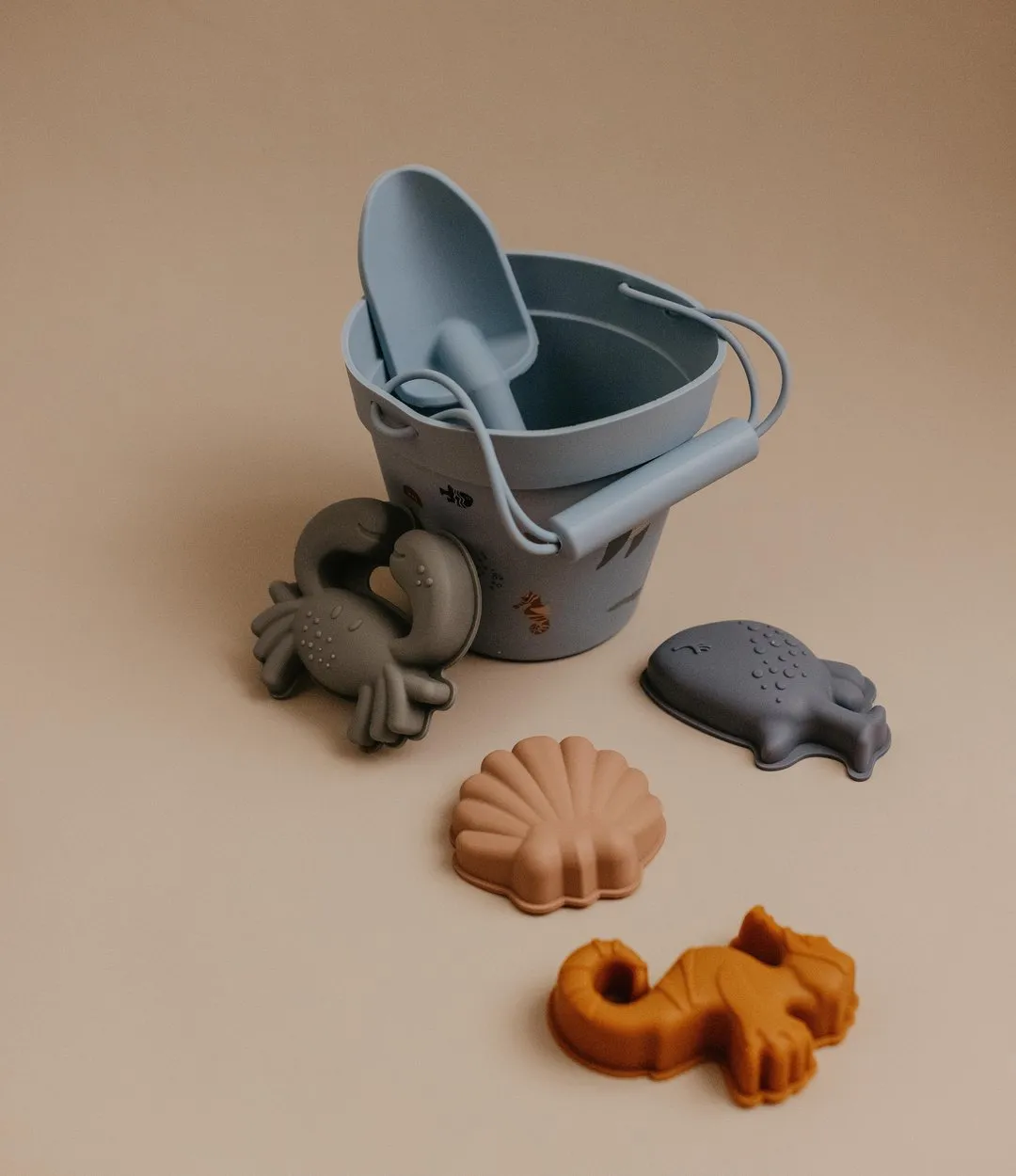 Bucket & Toys Set - Sea Life