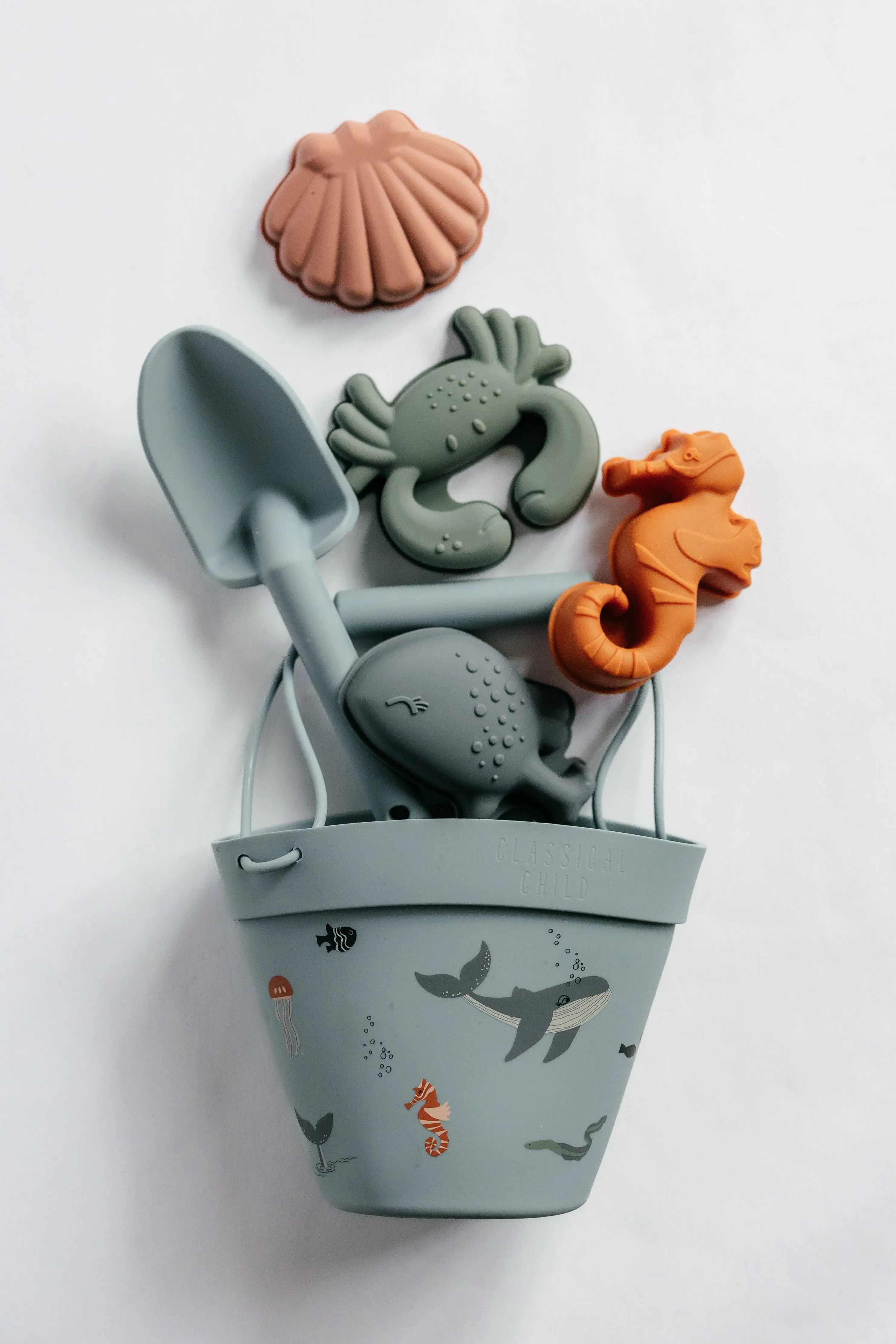 Bucket & Toys Set - Sea Life