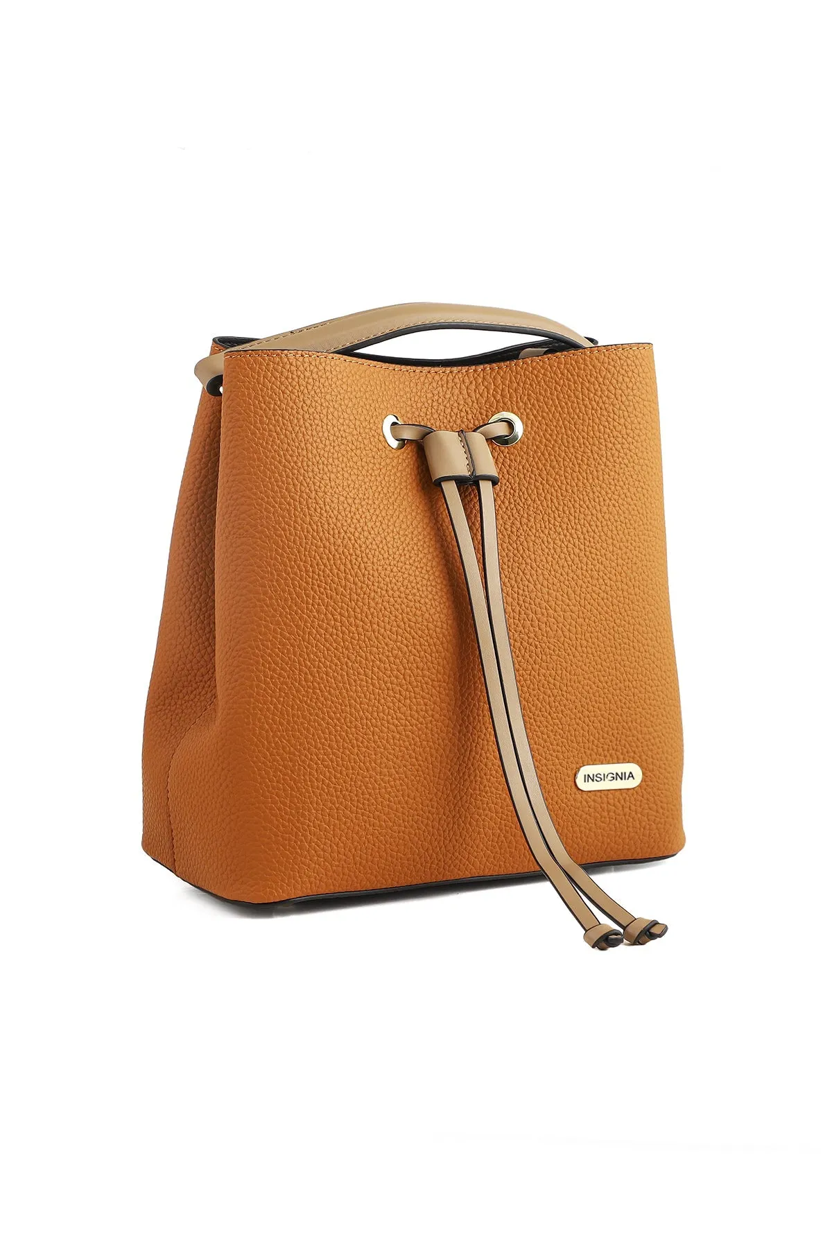 Bucket Hand Bags B14982-Brown