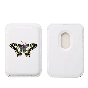 Butterfly IV MagSafe Wallet- White