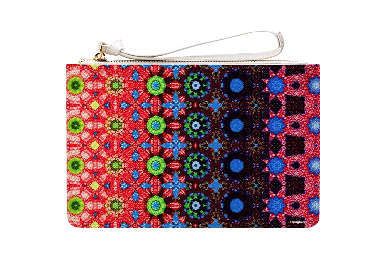 Byrant Blues Clutch Bag