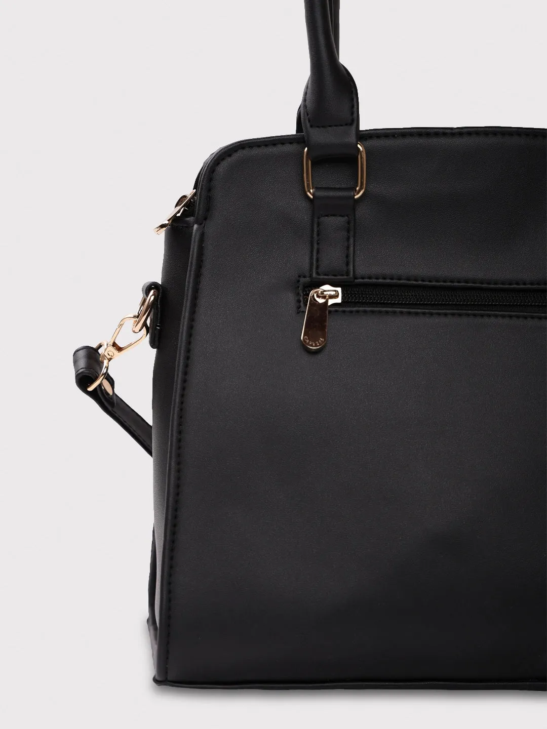 Caprese Felisa Satchel Medium Black