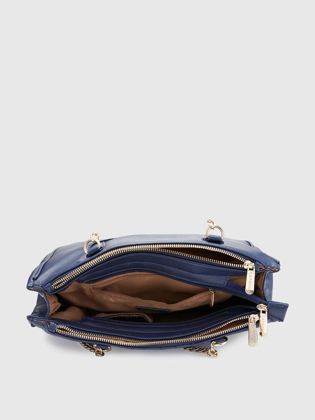 Caprese Maxim Satchel Large Navy