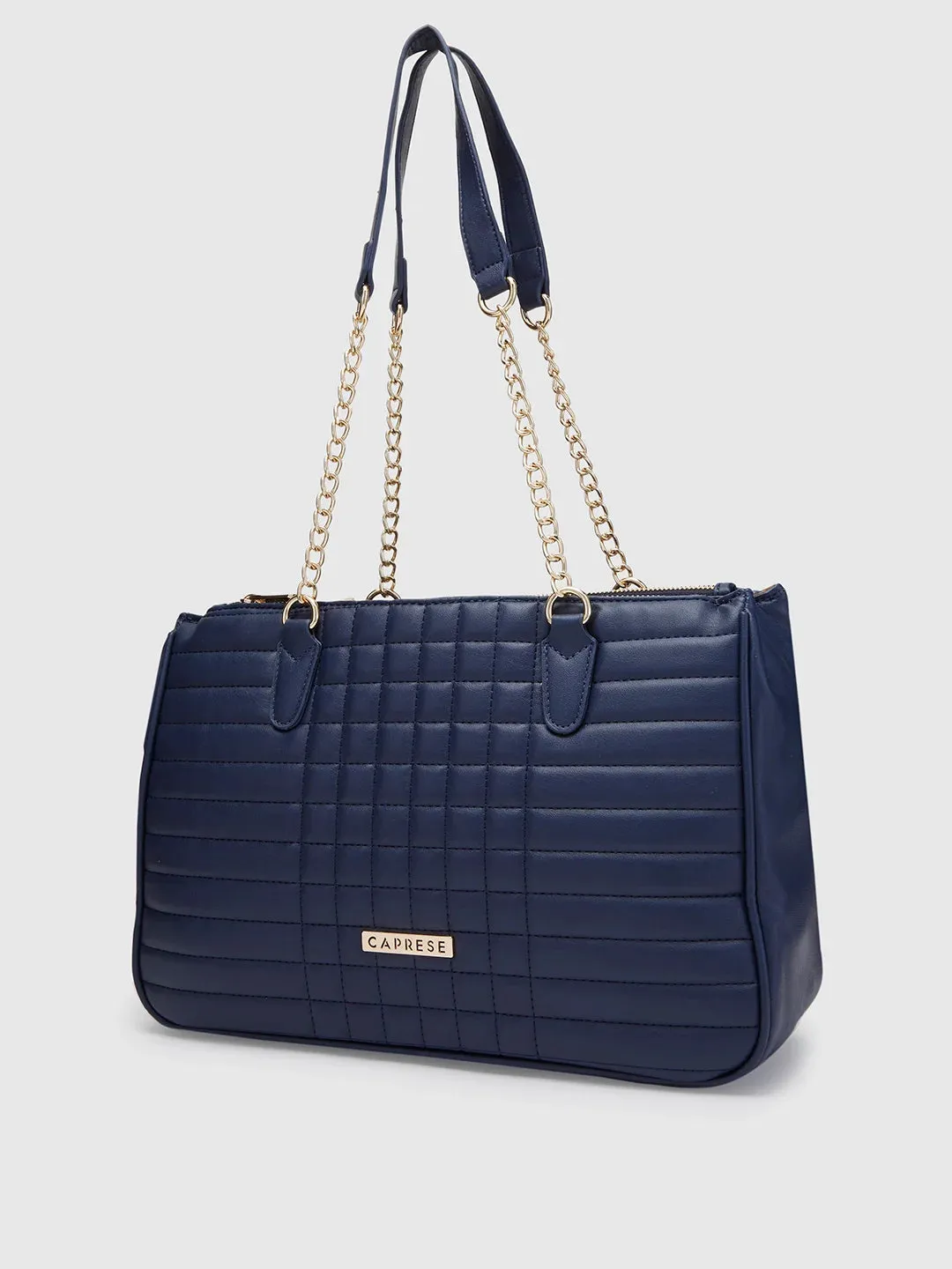 Caprese Maxim Satchel Large Navy