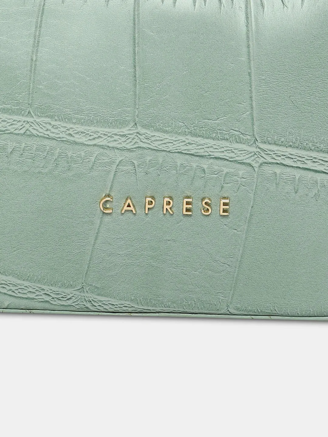 Caprese Mink Satchel Small Women Handbag |Shoulder Bag With Double Handle Mint