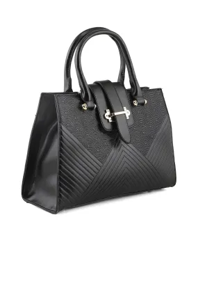 Casual Tote Hand Bags B15001-Black