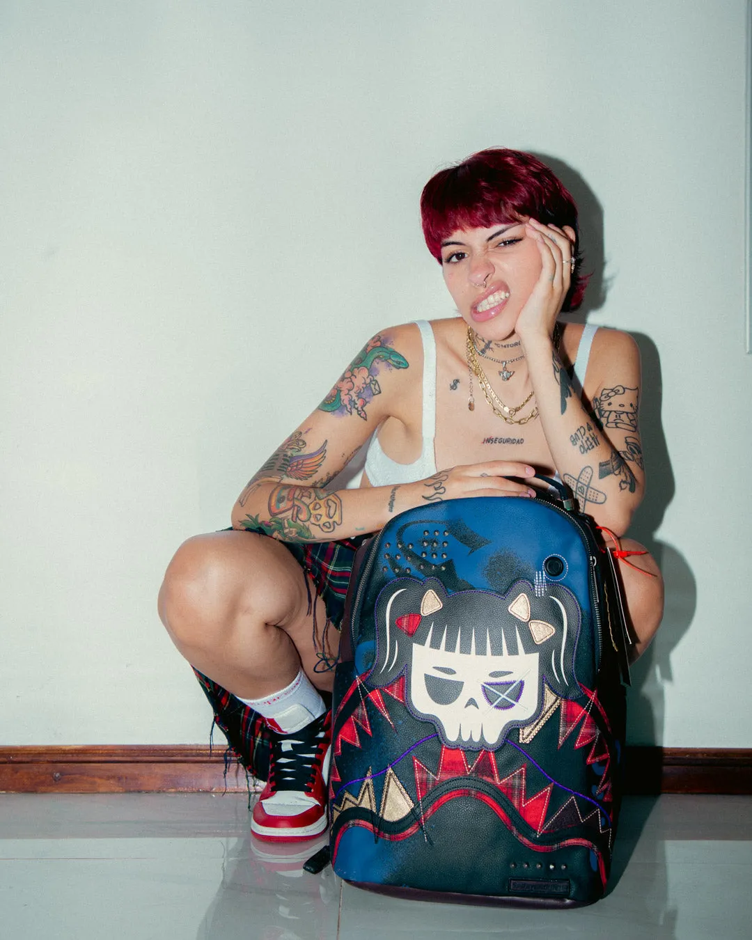 CAZZU ERRORCITO PUNK SHARK BACKPACK