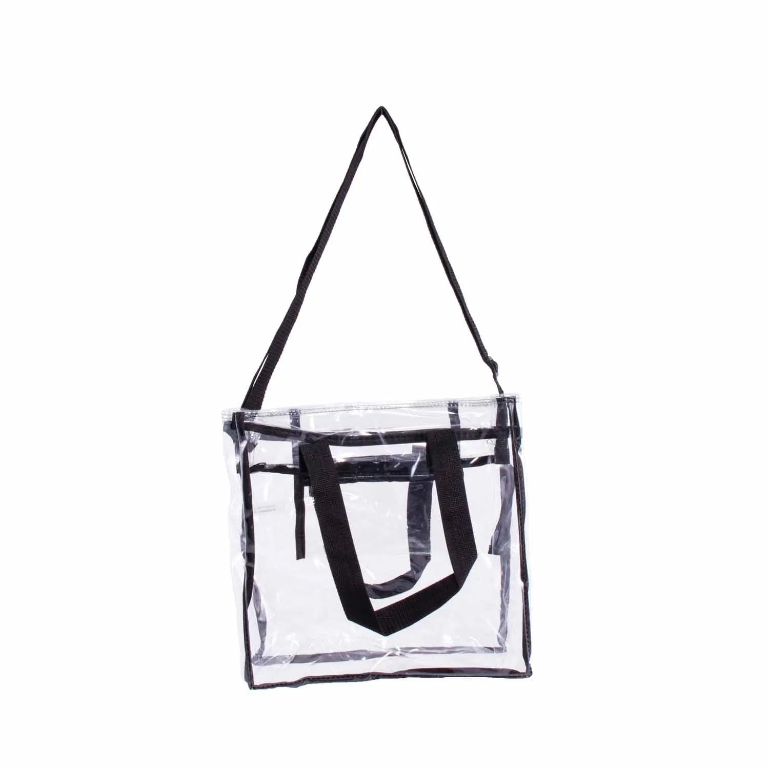 CLEARANCE WHOLESALE CLEAR TOTE BAG (CASE OF 24- $2.50 / PIECE) Wholesale Transparent Tote in Assorted Colors SKU: LGTOTE-24