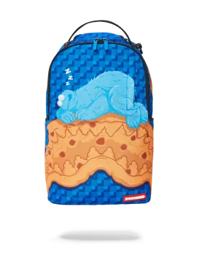 Deluxe Cookie Monster Themed Sleeping Bag Backpack