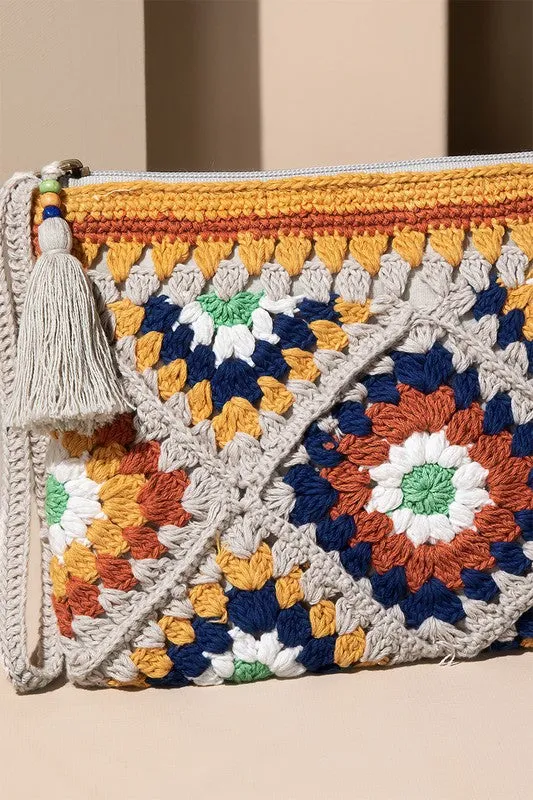 Crochet Tile Clutch