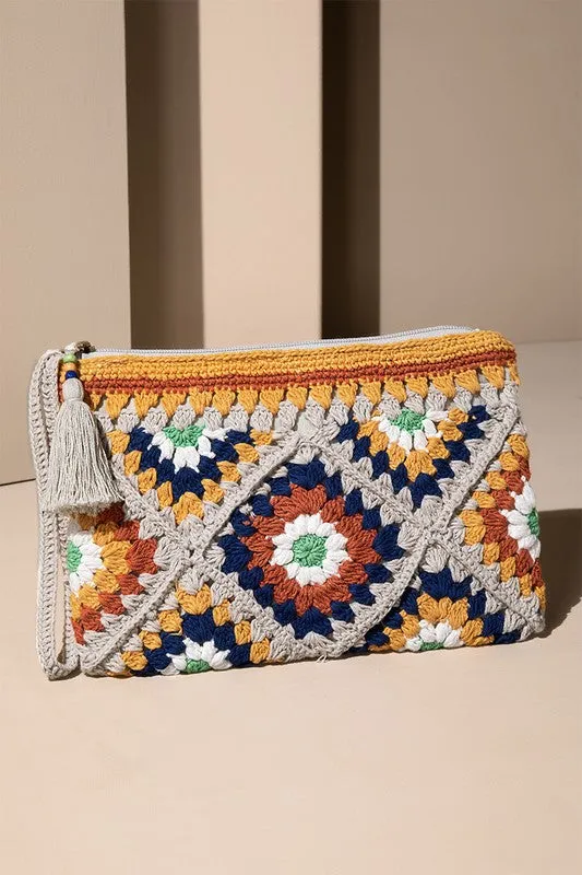 Crochet Tile Clutch