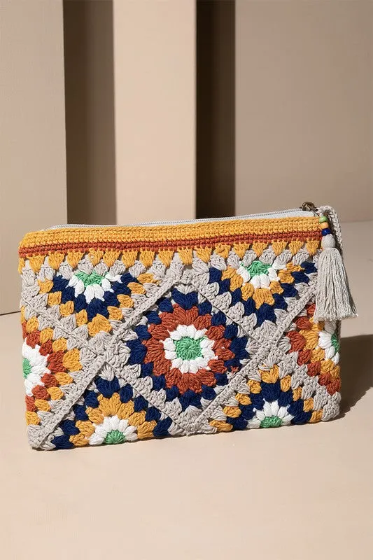 Crochet Tile Clutch