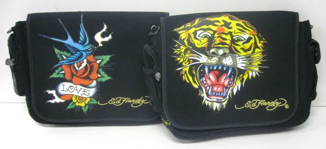 Ed Hardy Leo Messenger Bag Tiger B3LEOTIG/B3LEOBFL