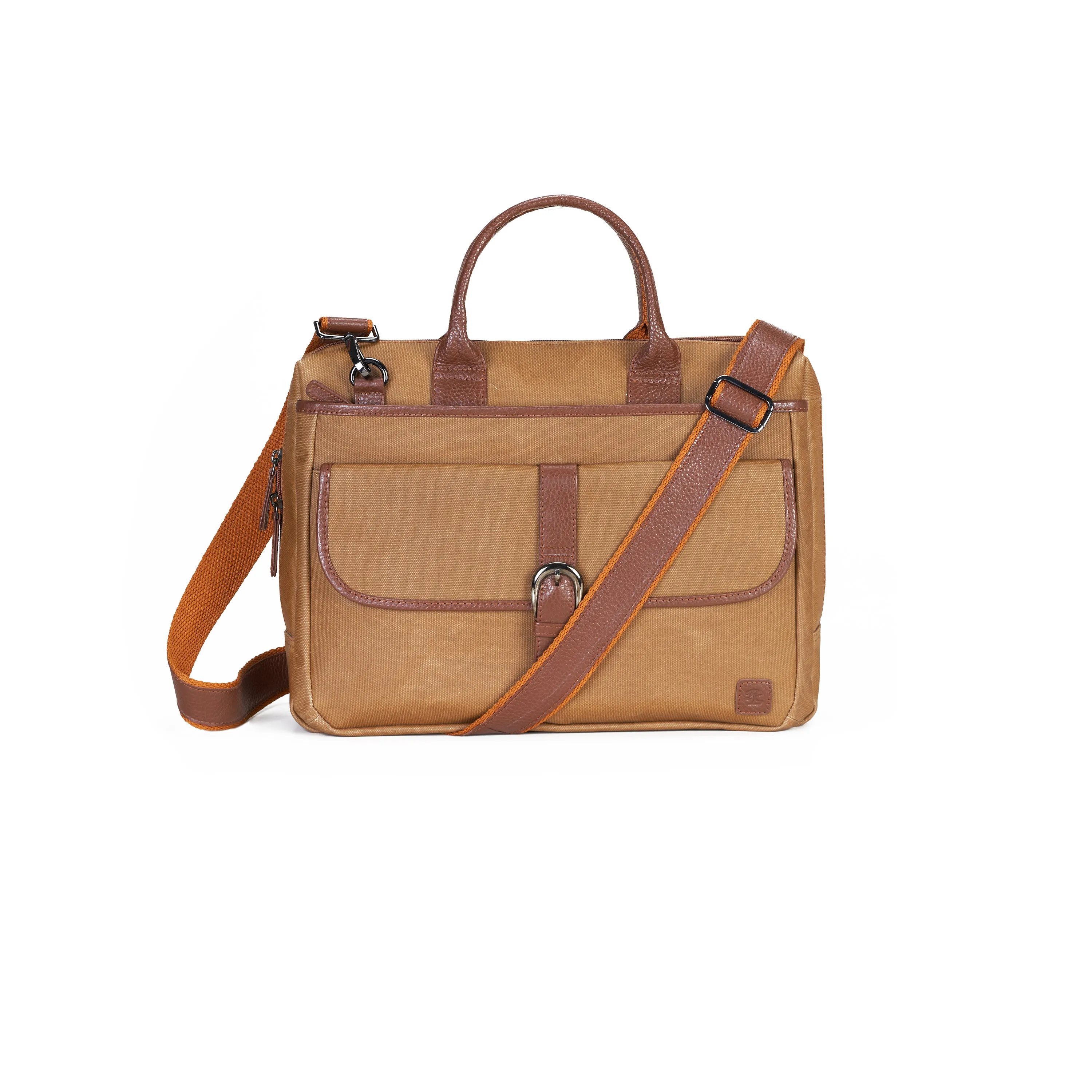 Esquire Laptop Coated Canvas Messenger Bag