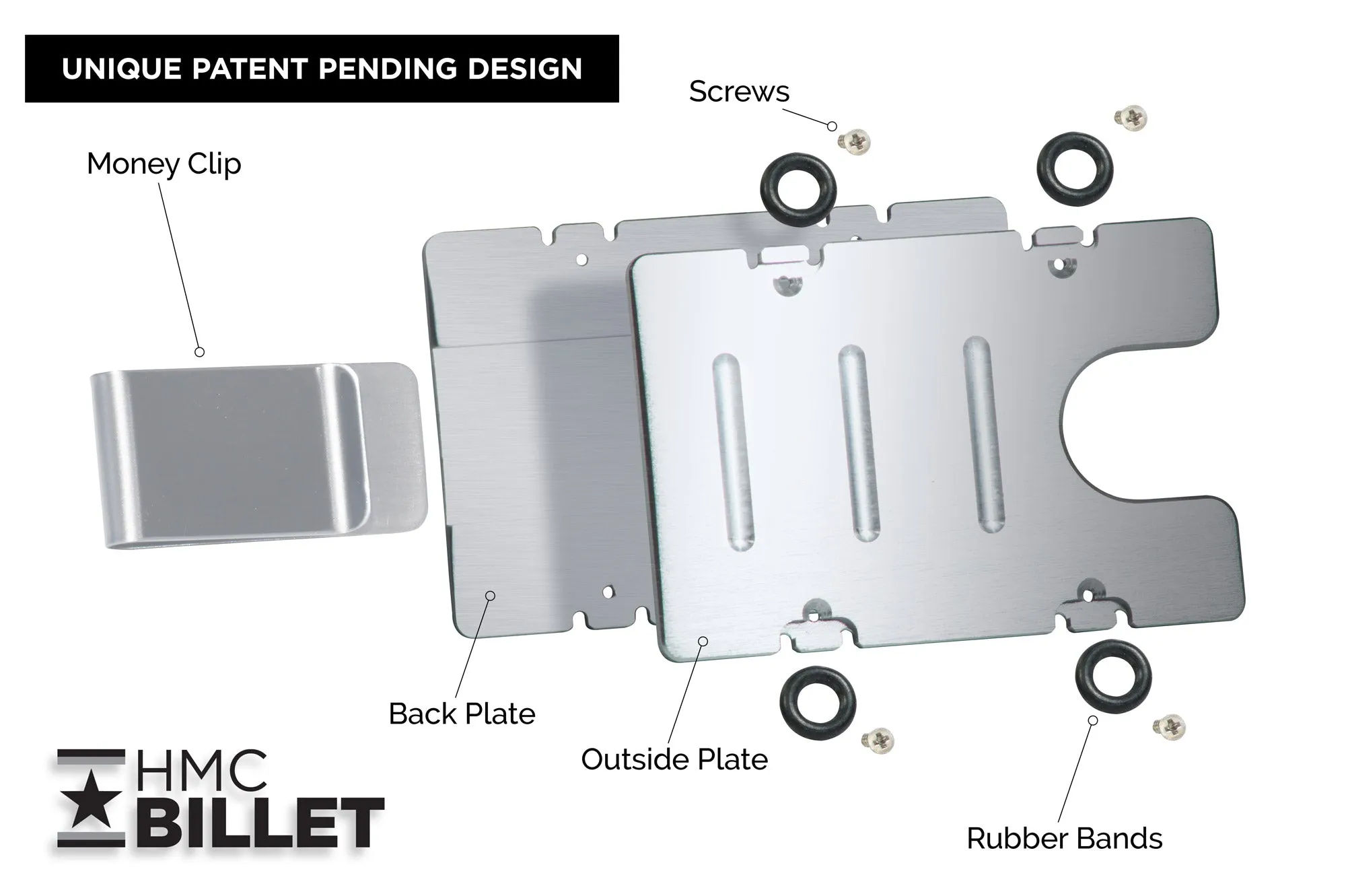 Flag of Puerto Rico - Billetvault Aluminum Wallet