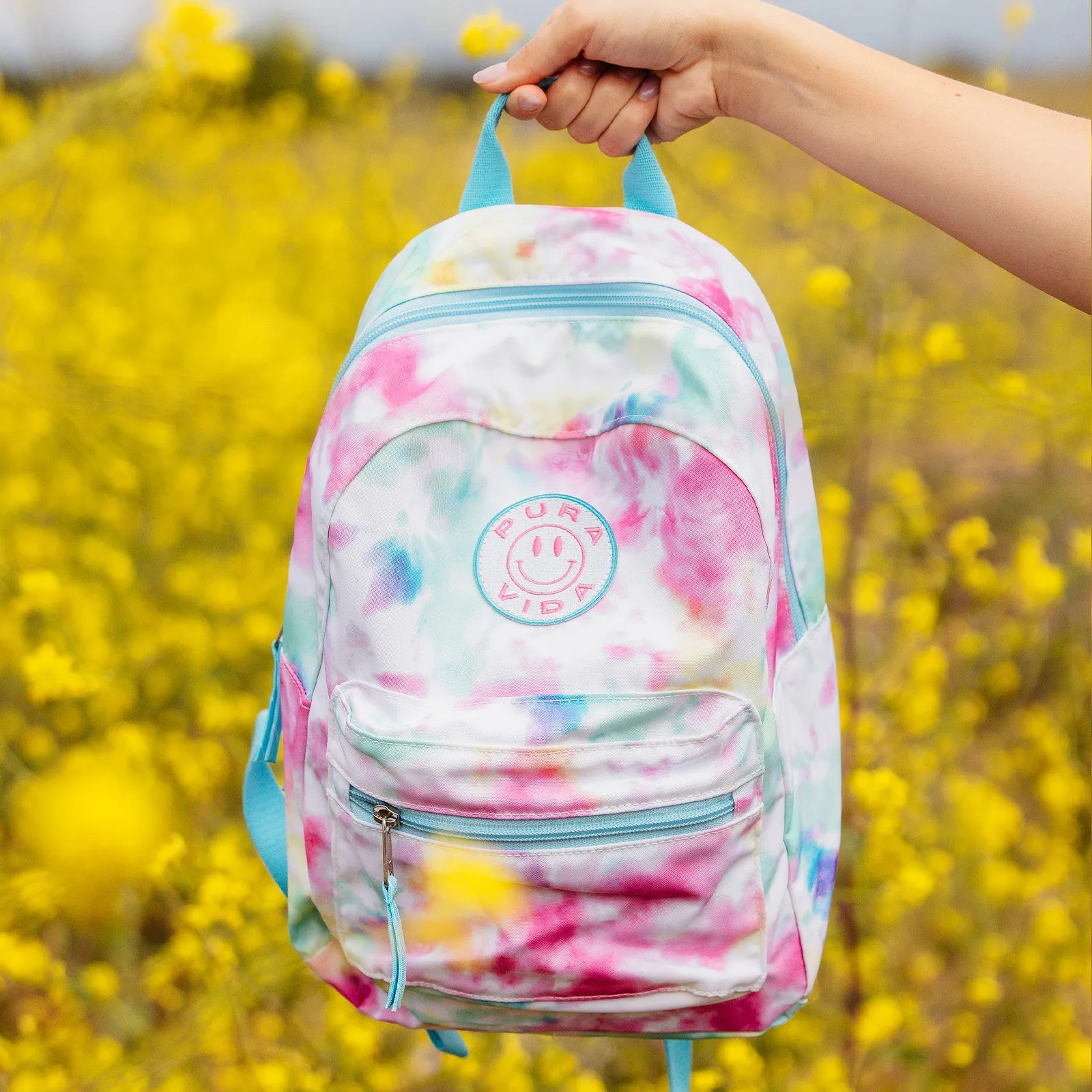 Happy Tie Dye Mini Backpack