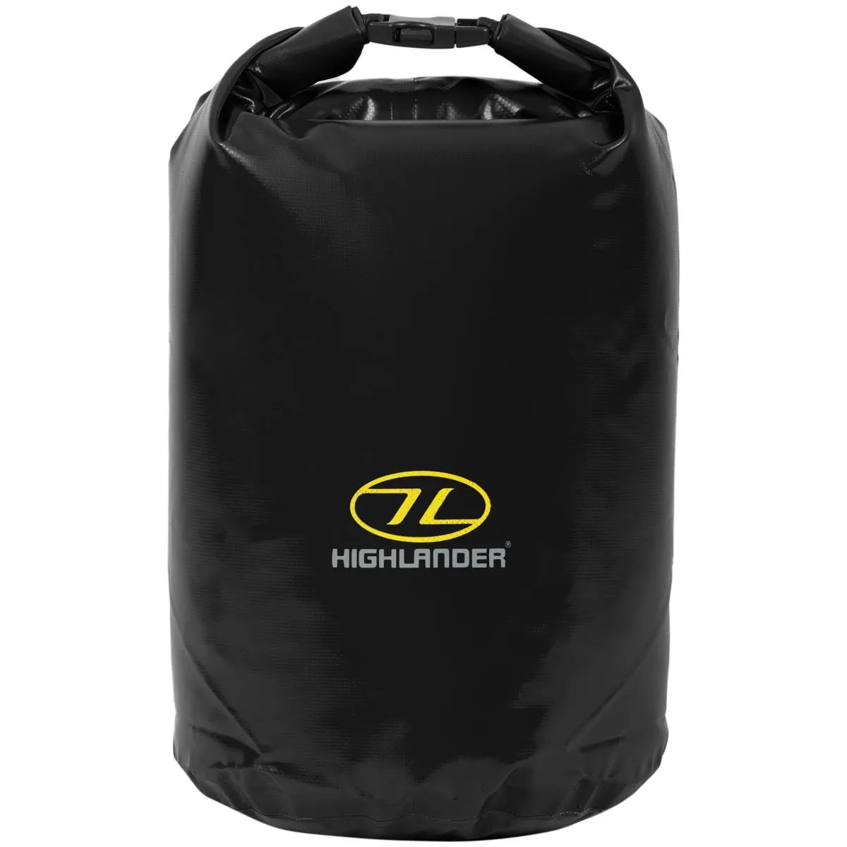 Highlander Black PVC Waterproof Dry Bag 16-44L