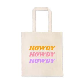 Howdy - Heavy Tote Bag