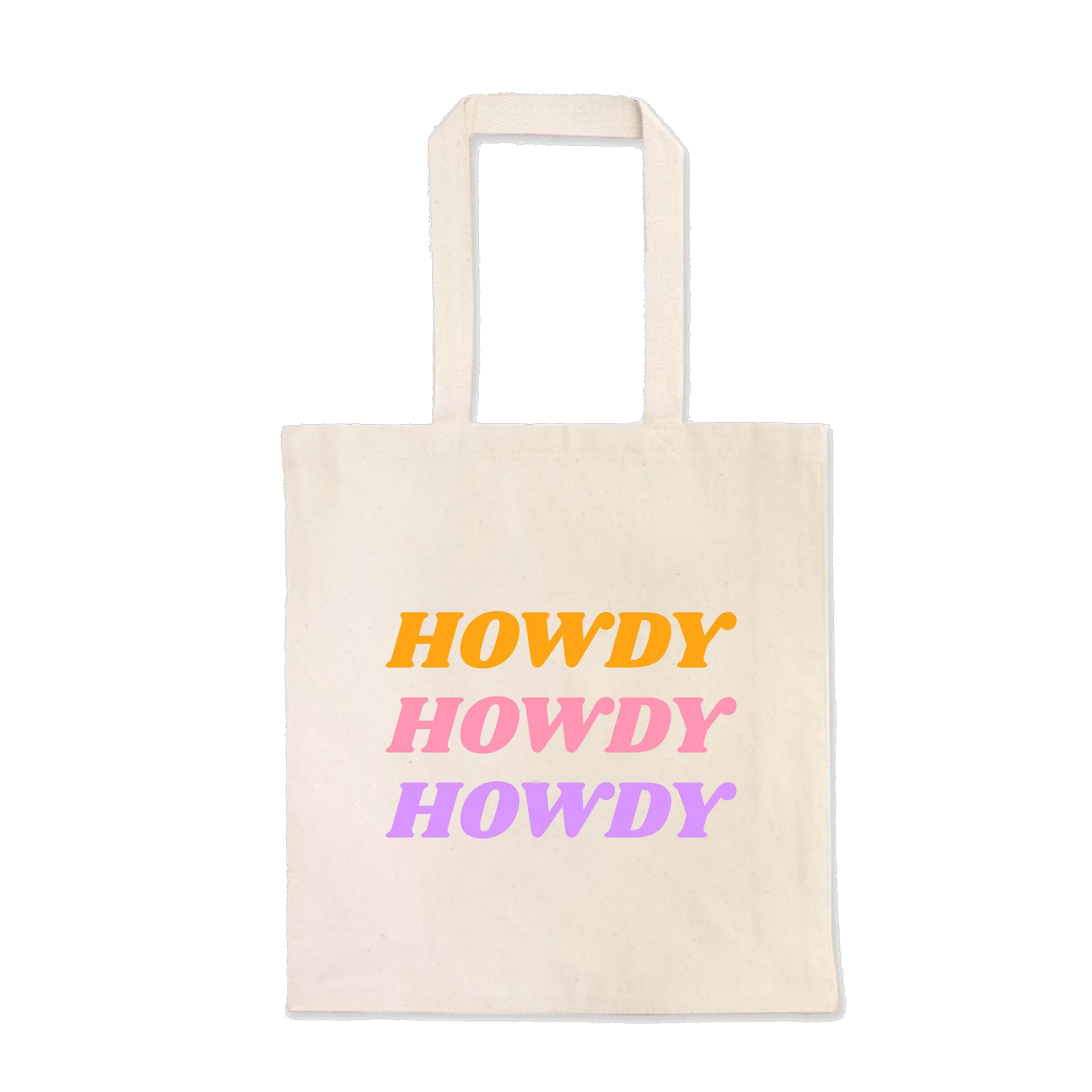 Howdy - Heavy Tote Bag