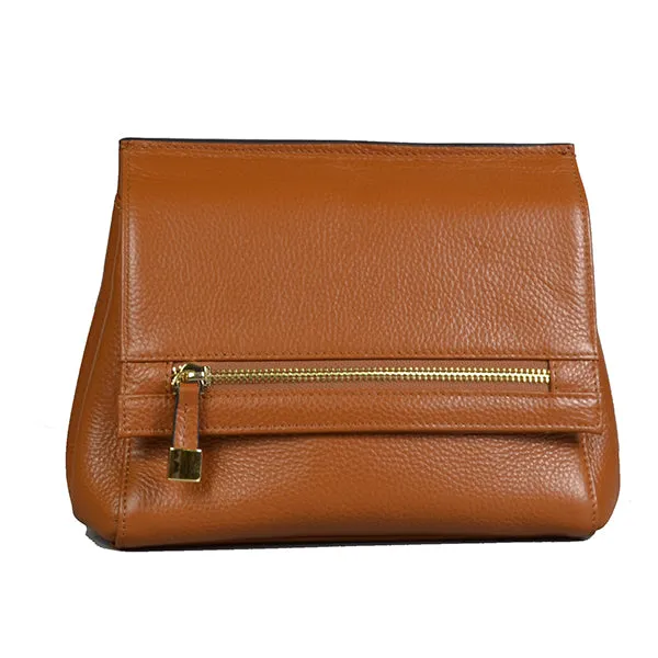 Hunters Hill | Tan Crossbody Leather Bag