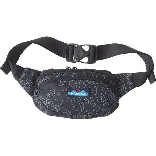 Kavu Spectator Bag Black Topo