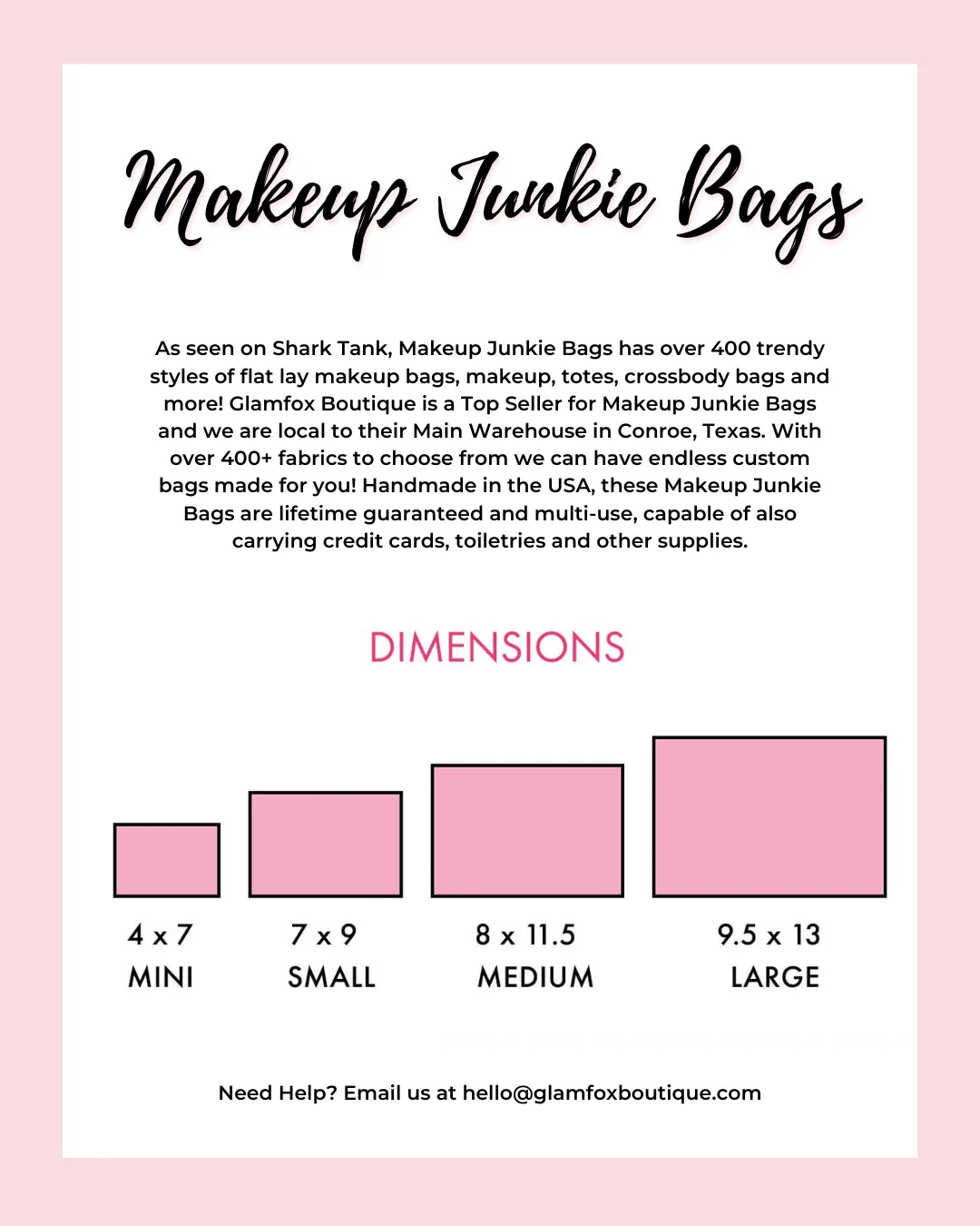 Makeup Junkie Bags - Azure - [Pre-Order]