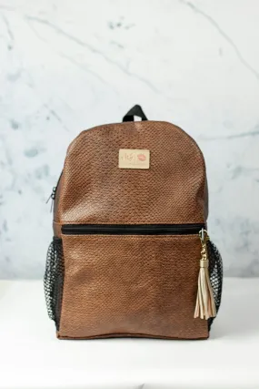 Makeup Junkie Bags - Chocolate Cobra Backpack [Pre-Order]