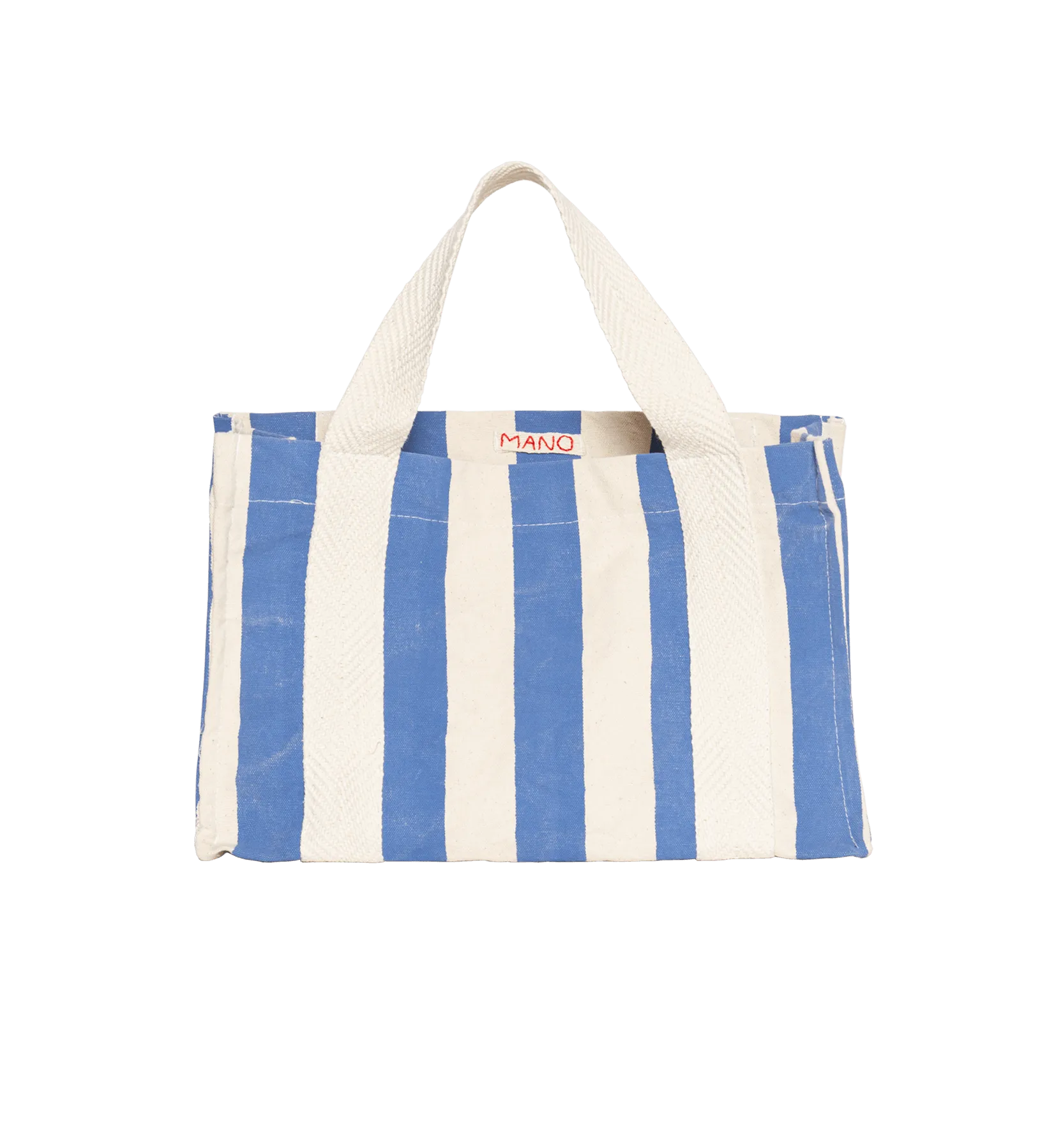 Mano Mano Blue/White Tote Bag