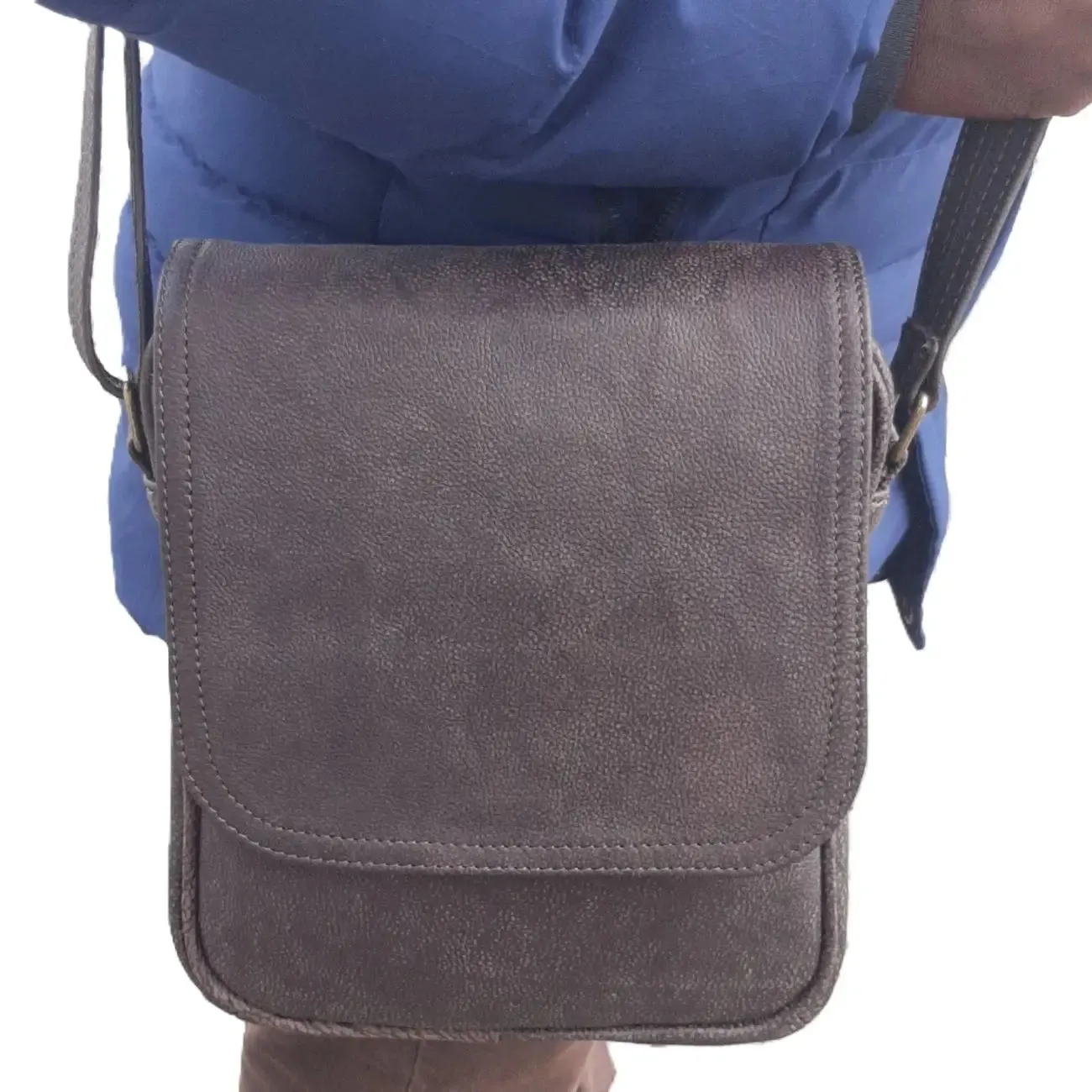 Messenger bag with flap