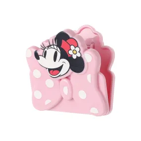 MINISO Mickey Mouse Collection Cartoon Shaped Seal Clamp 2pcs (Minnie Mouse)