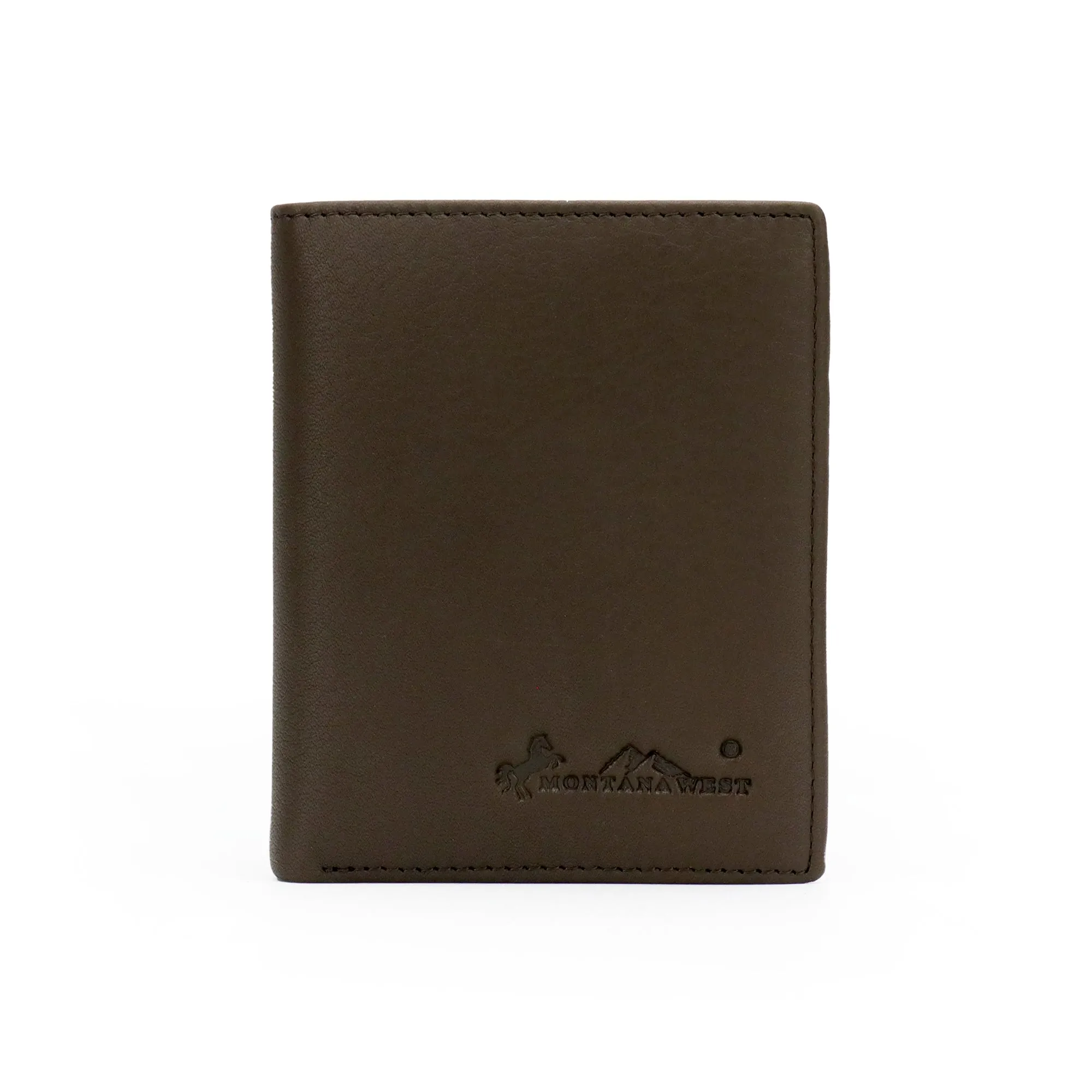 Montana West Genuine Leather Men's Bi-Fold Wallet