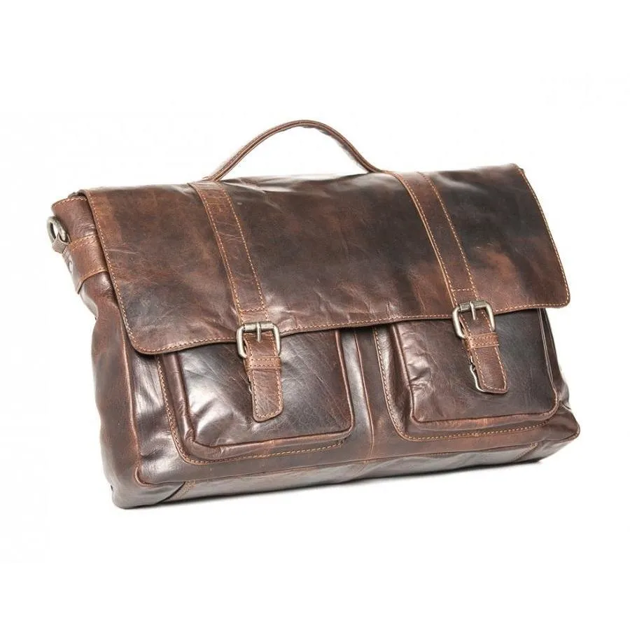 Oran Emerson Leather Satchel RH6000