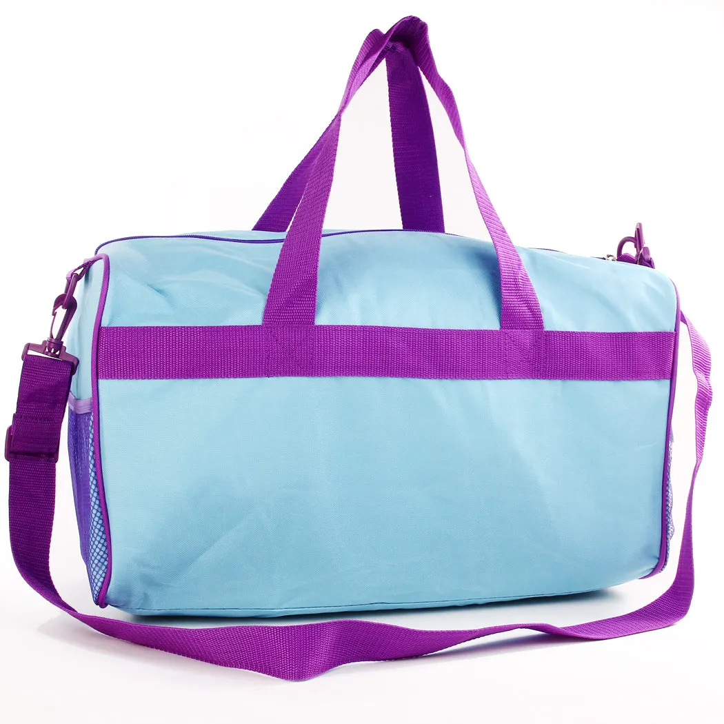 Personalized Kid's Travel Duffel Bag - Mermaid Squad