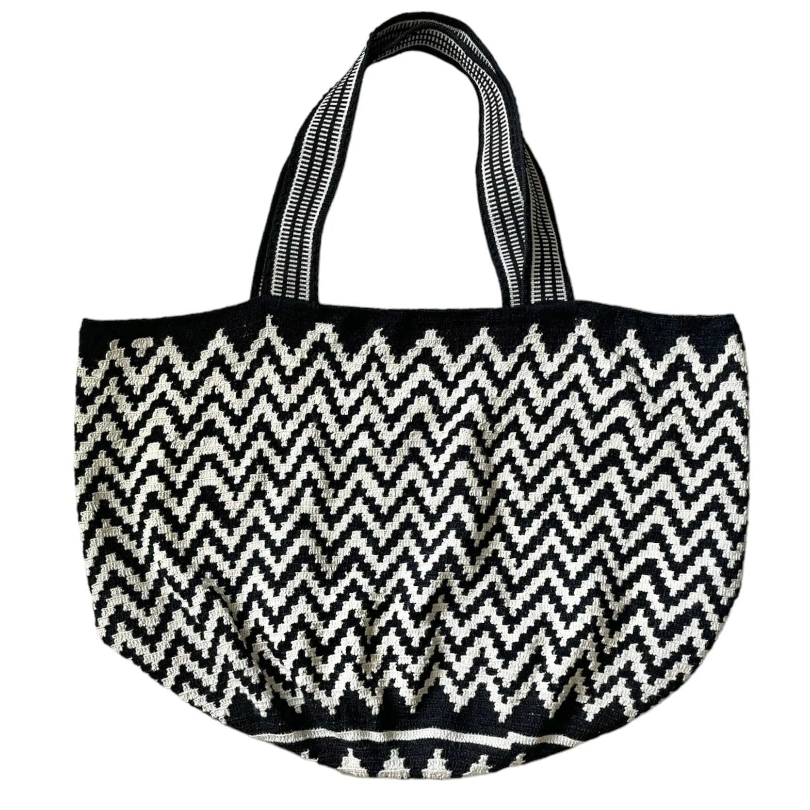 Premium Neutral Maxi Tote Bags  | Large Crochet Tote (Soft)