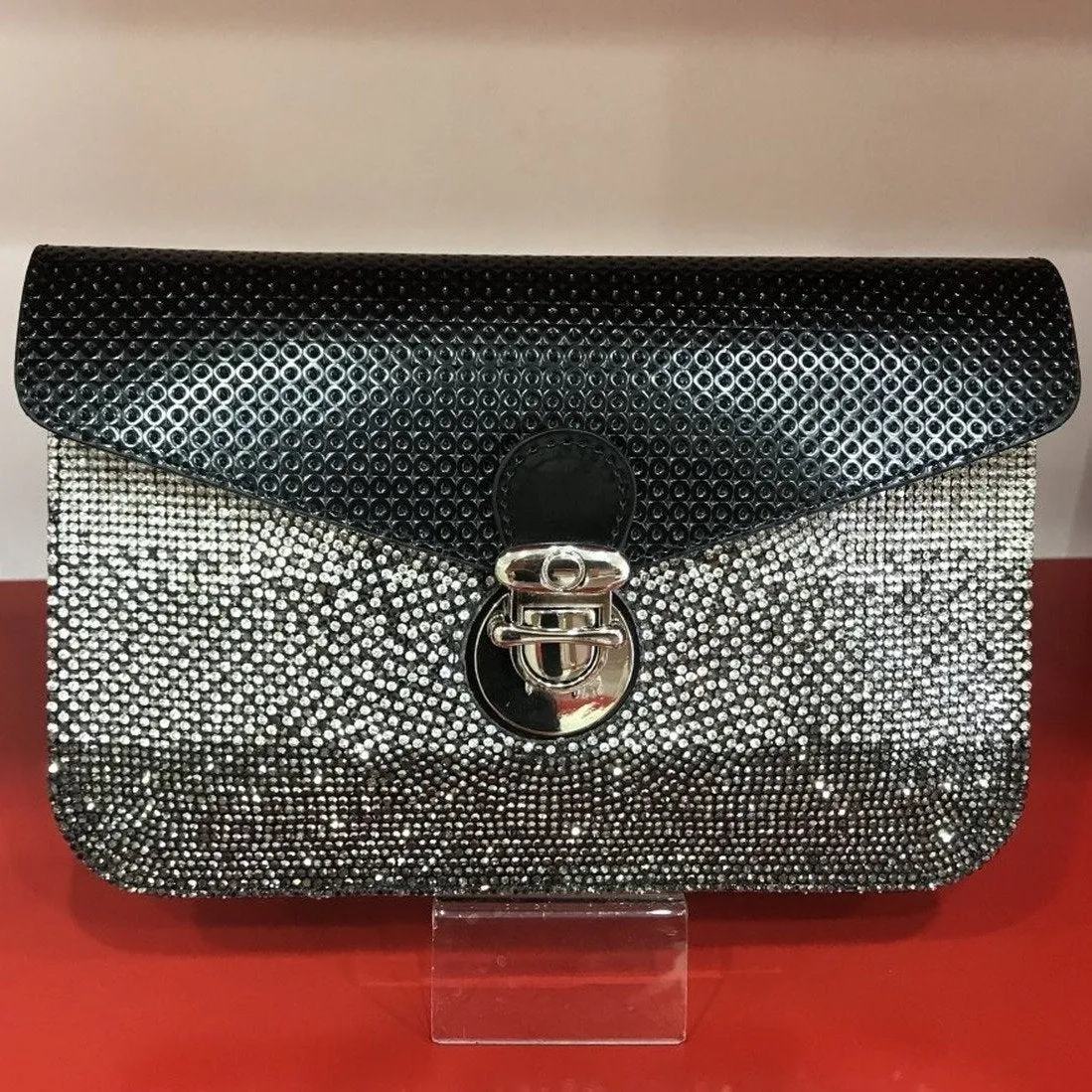 Rio Sparkly Purse Cross Body Bag Night Out Clutch Bag