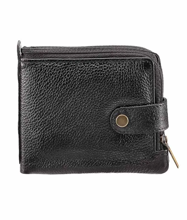 RL Zipper Card Leather Wallet