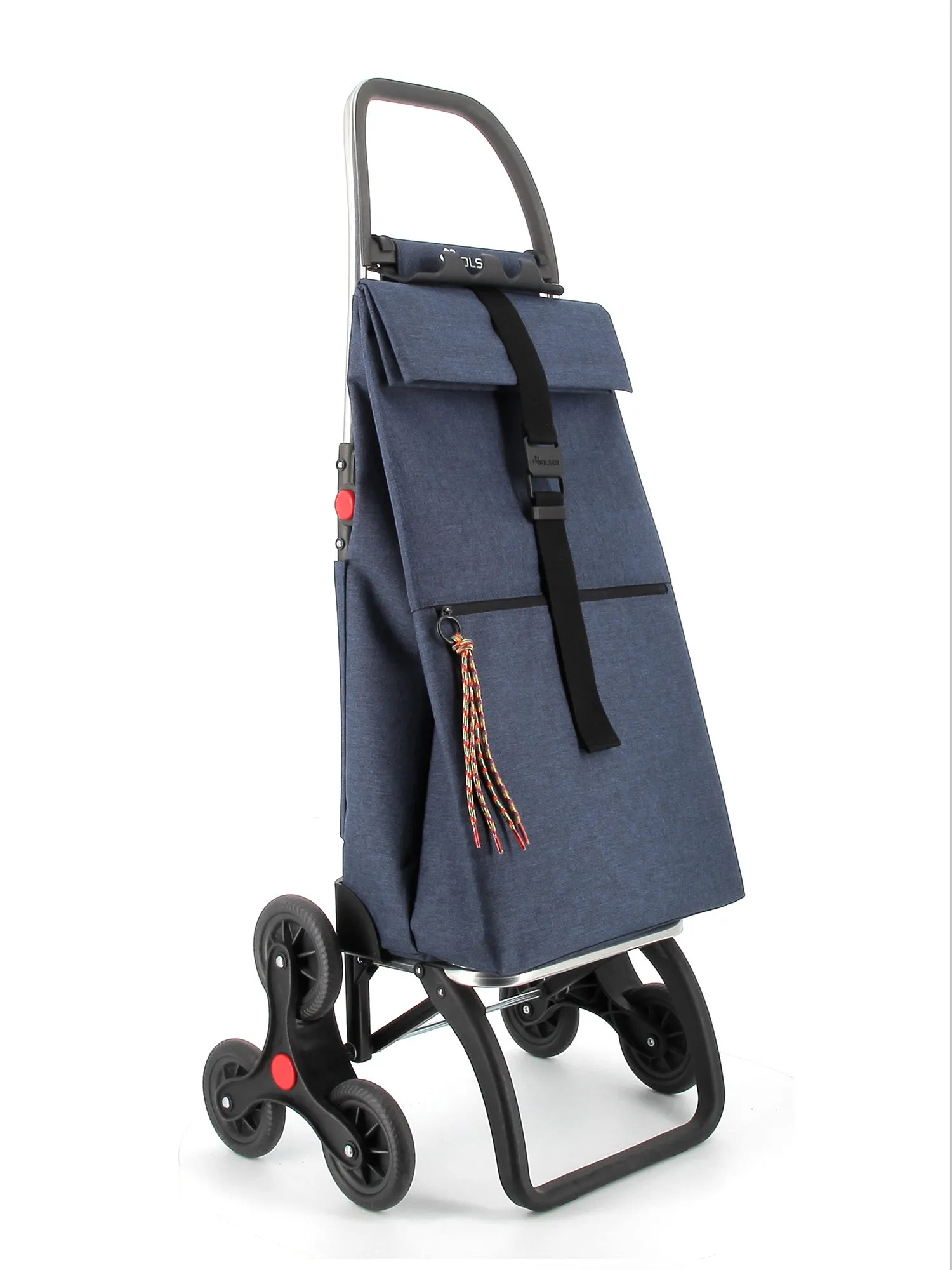 Rolser Big Tweed 6 Wheel Stair Climber Foldable Shopping Trolley