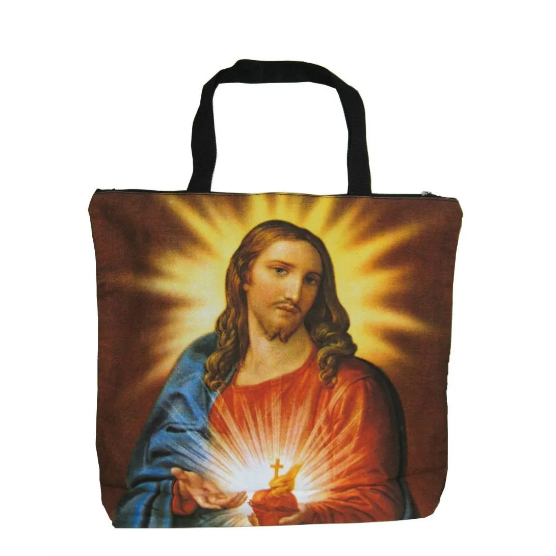 Screen Printed Tote Bag, Jesus