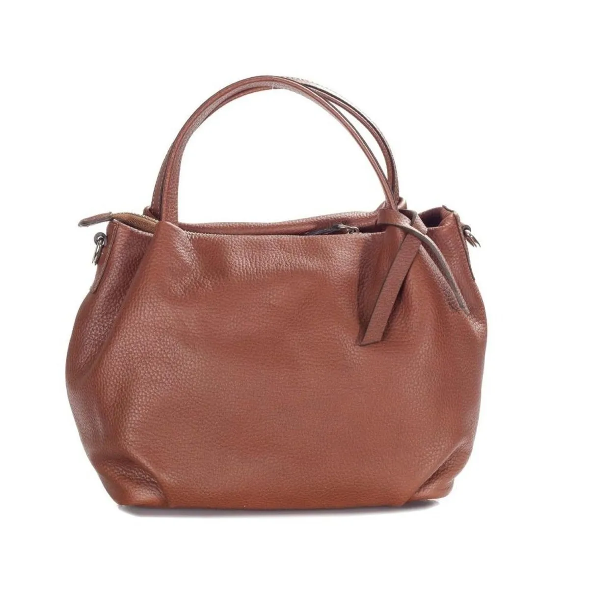 Selina Premium Pebbled Leather Handbag